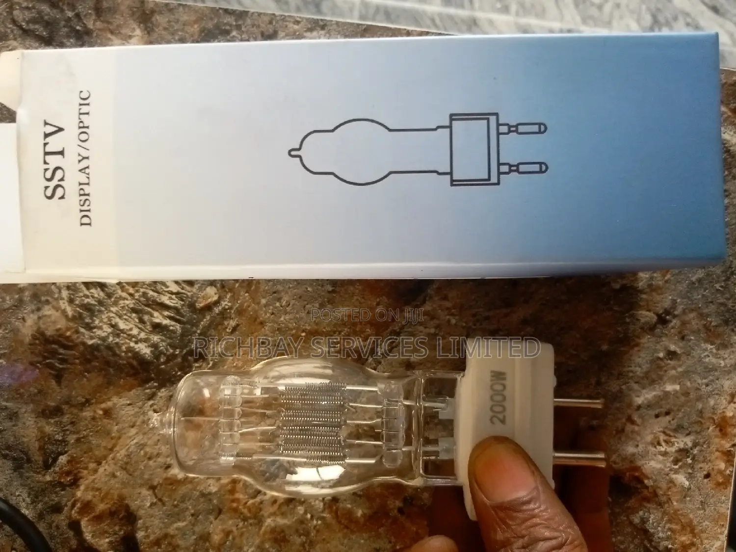 1000w And 2000w Searchlight Lamp Bulb