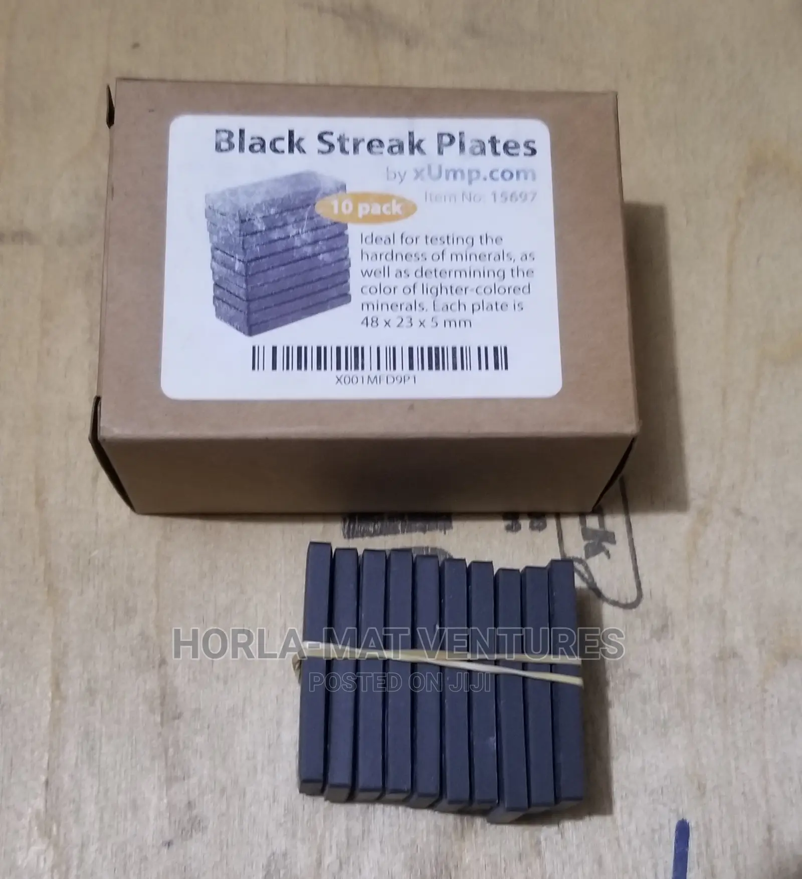 Black Streak Plate
