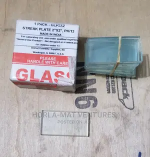 Glass Streak Plate