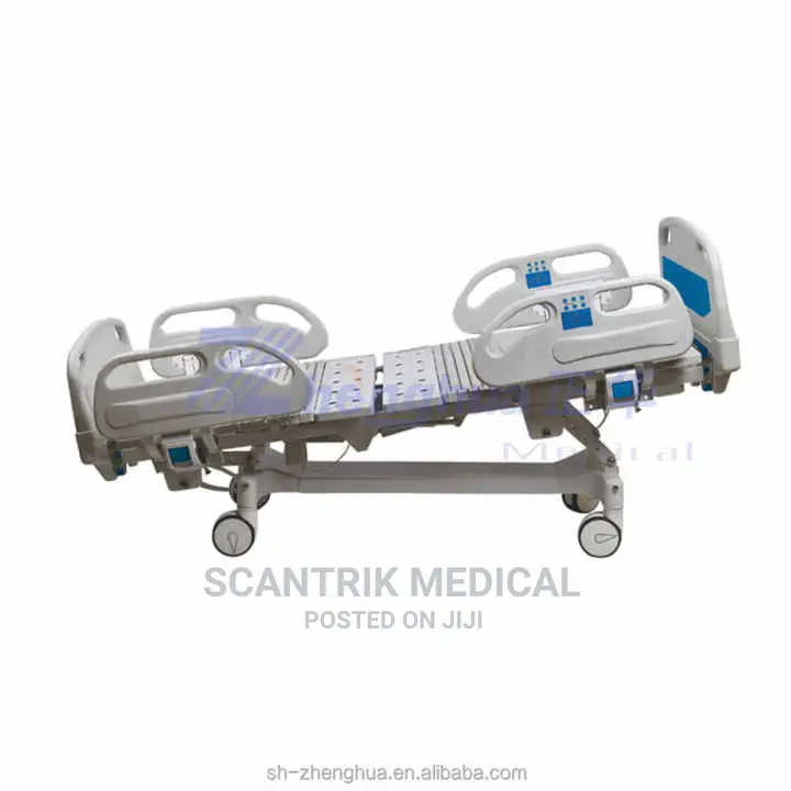 Waterproof Double Crank Hospital Bed