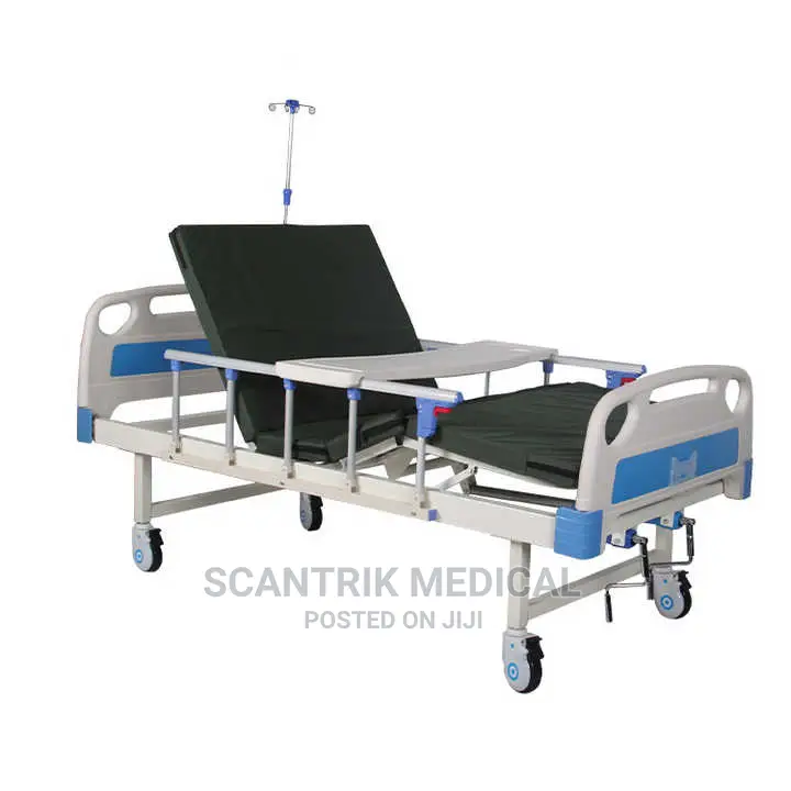 Compact Design Double Crank Bed