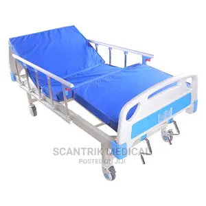Easy To Clean Double Crank Hospital Bed