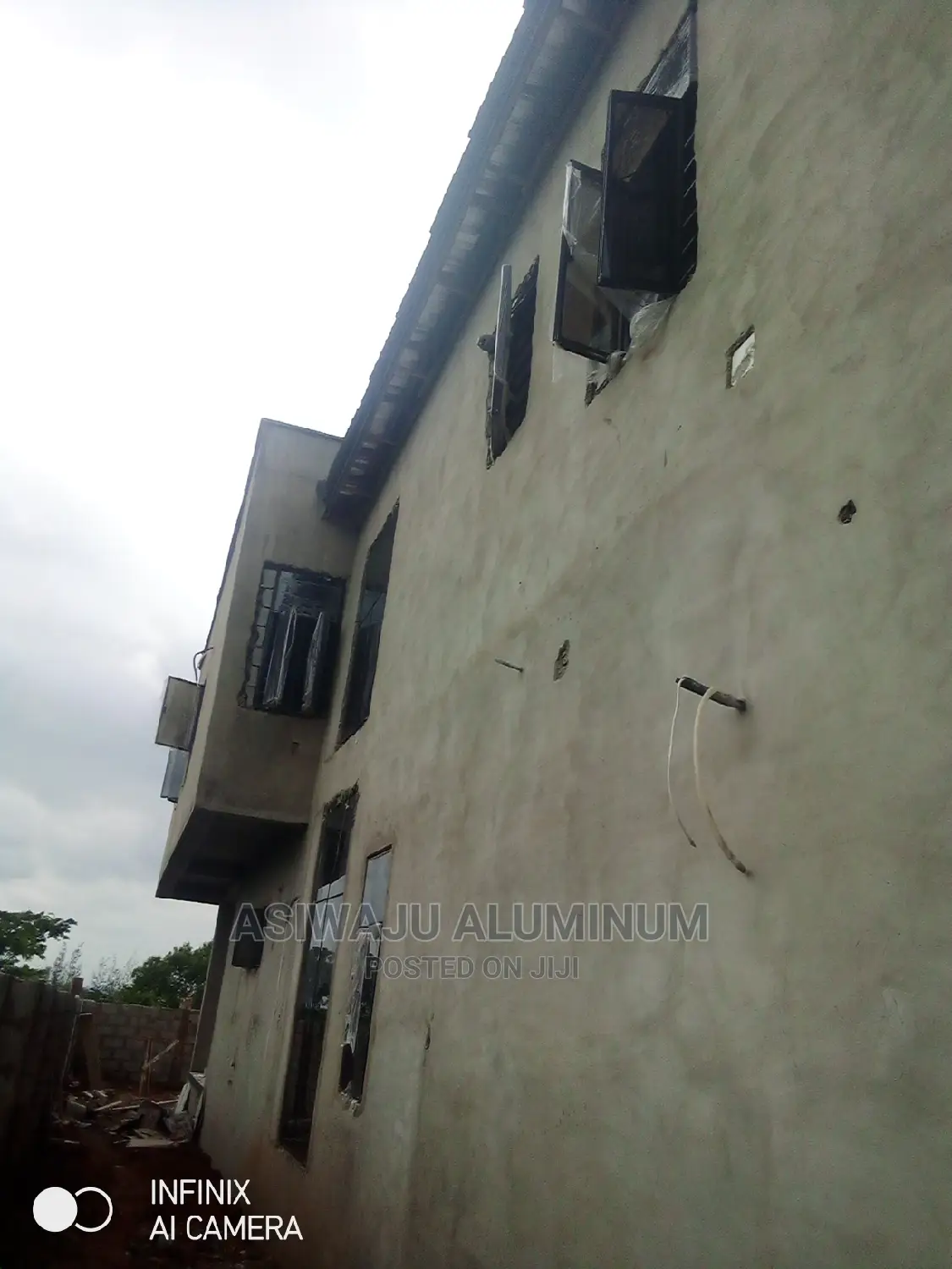 Aluminum Transome Windows With Burglary