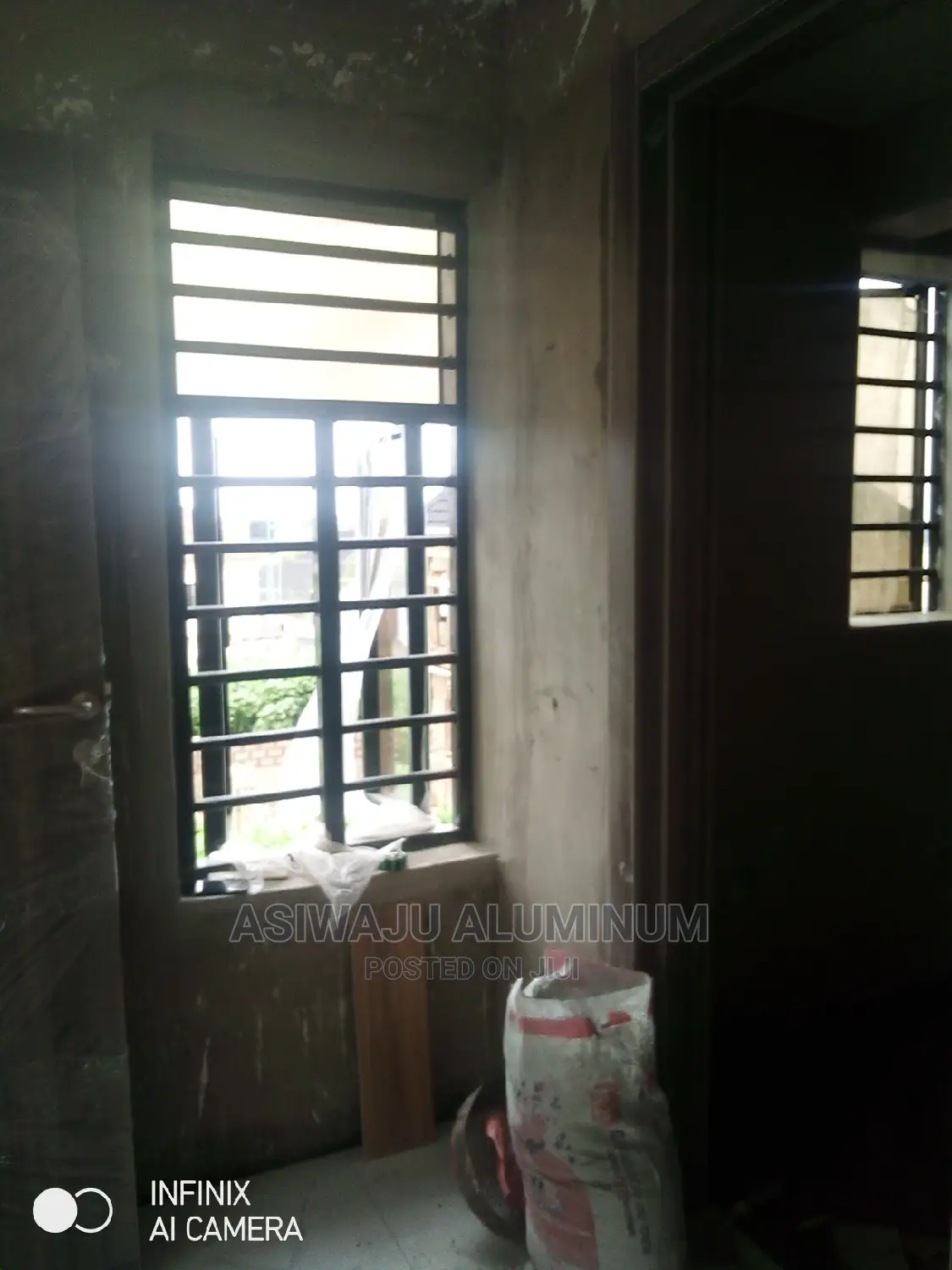 Aluminum Transome Windows With Burglary