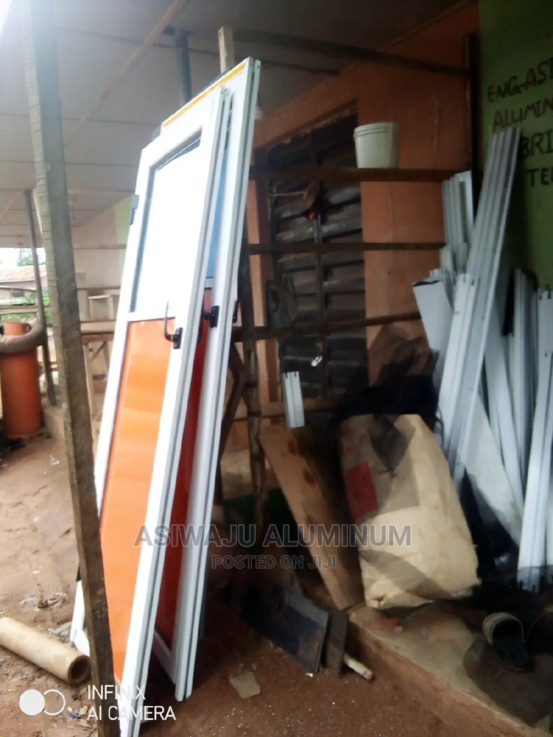 Aluminum Toilet and Bathroom Doors