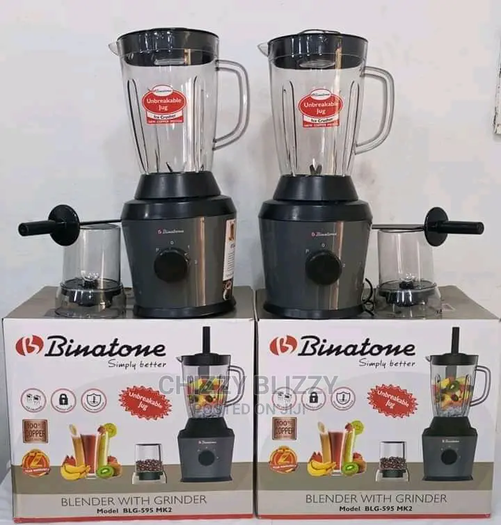 Binatone 1.5L Blender /Grinder With Stirring - BLG-595 MK2