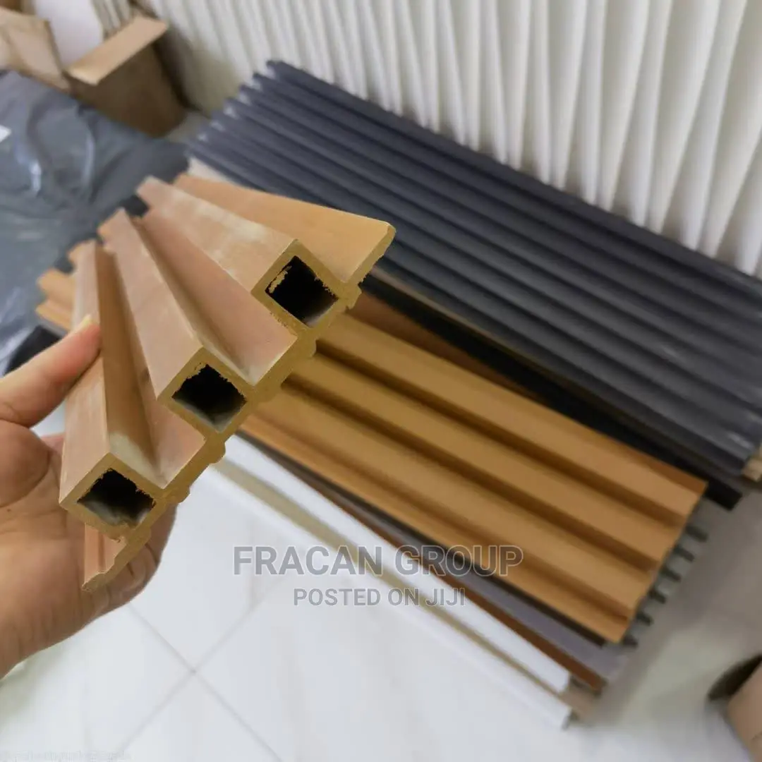 Alluring Fluted WPC Panel in Abuja. Fracan Interiors Abuja