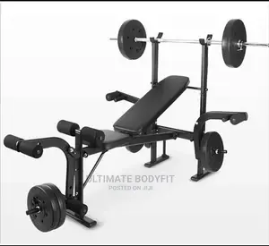 Brand New Home Use Weight Bench With 50kg Case Dumbbell