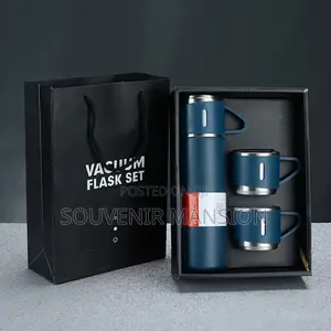 500ml Double Layer Flask With 2 Cup ( Moq 24pcs )