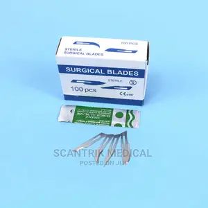 Box of 100 Pieces Carbon Steel Scalpel Blades