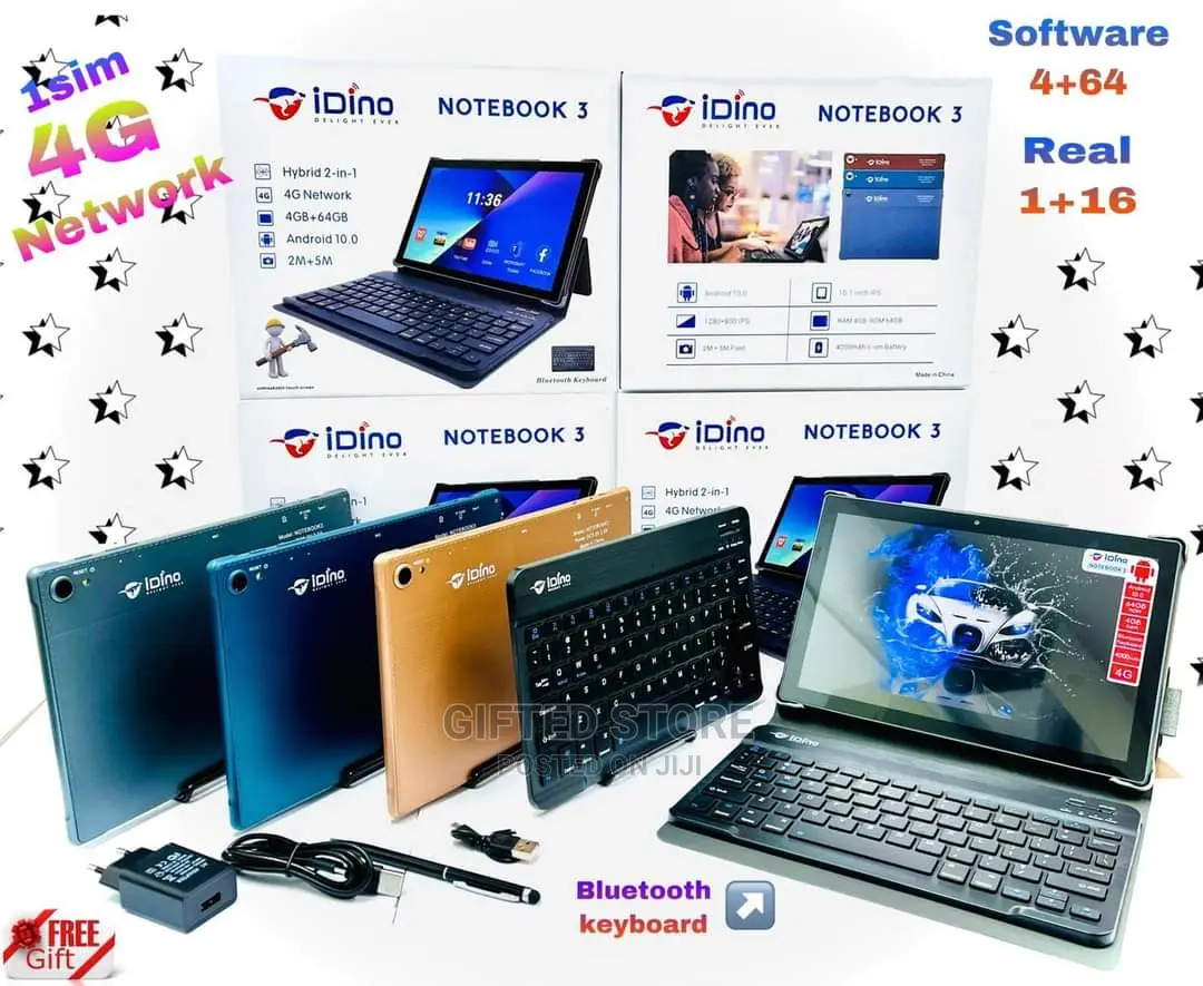 New Dino Notebook 64 GB Black