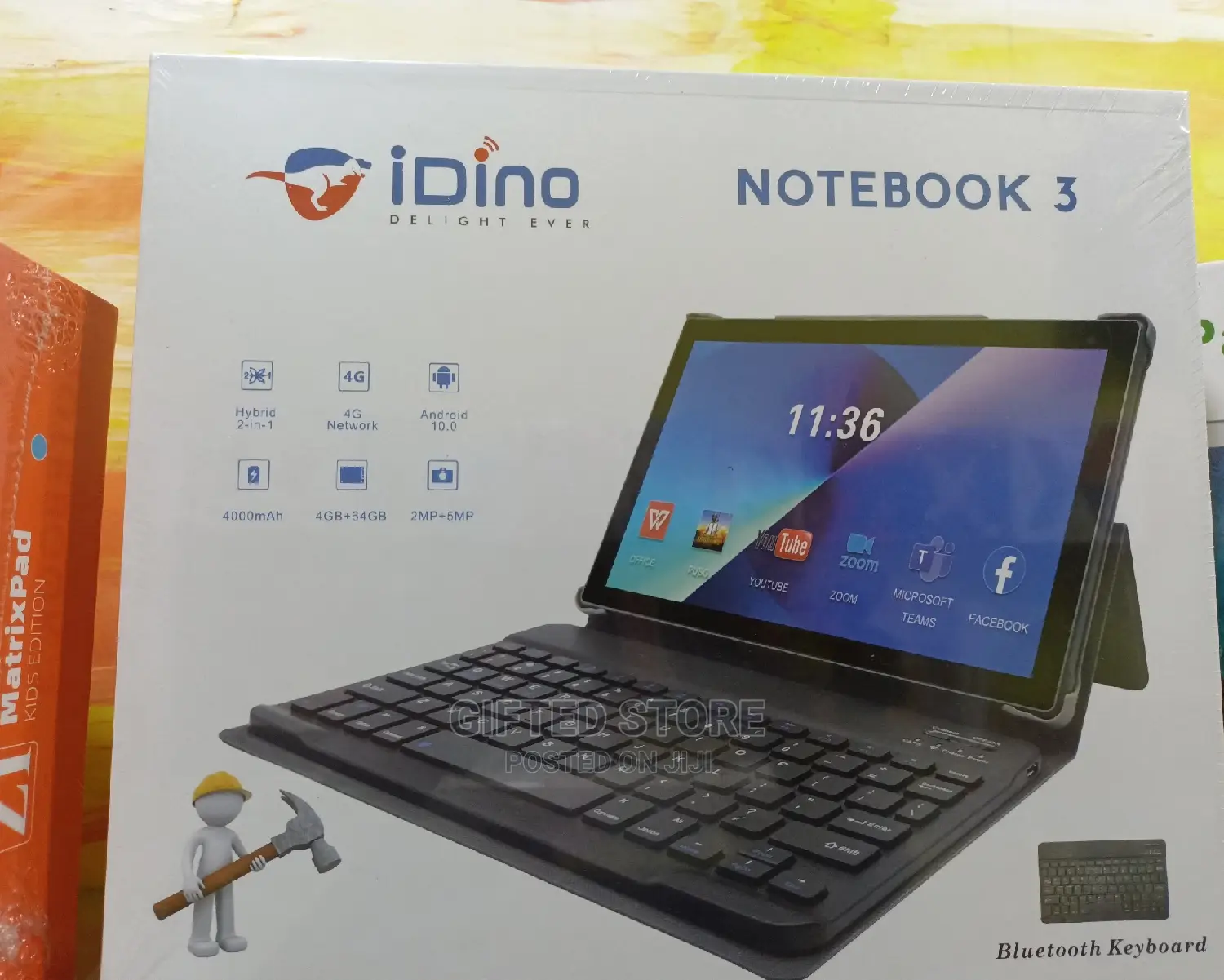 New Dino Notebook 64 GB Black
