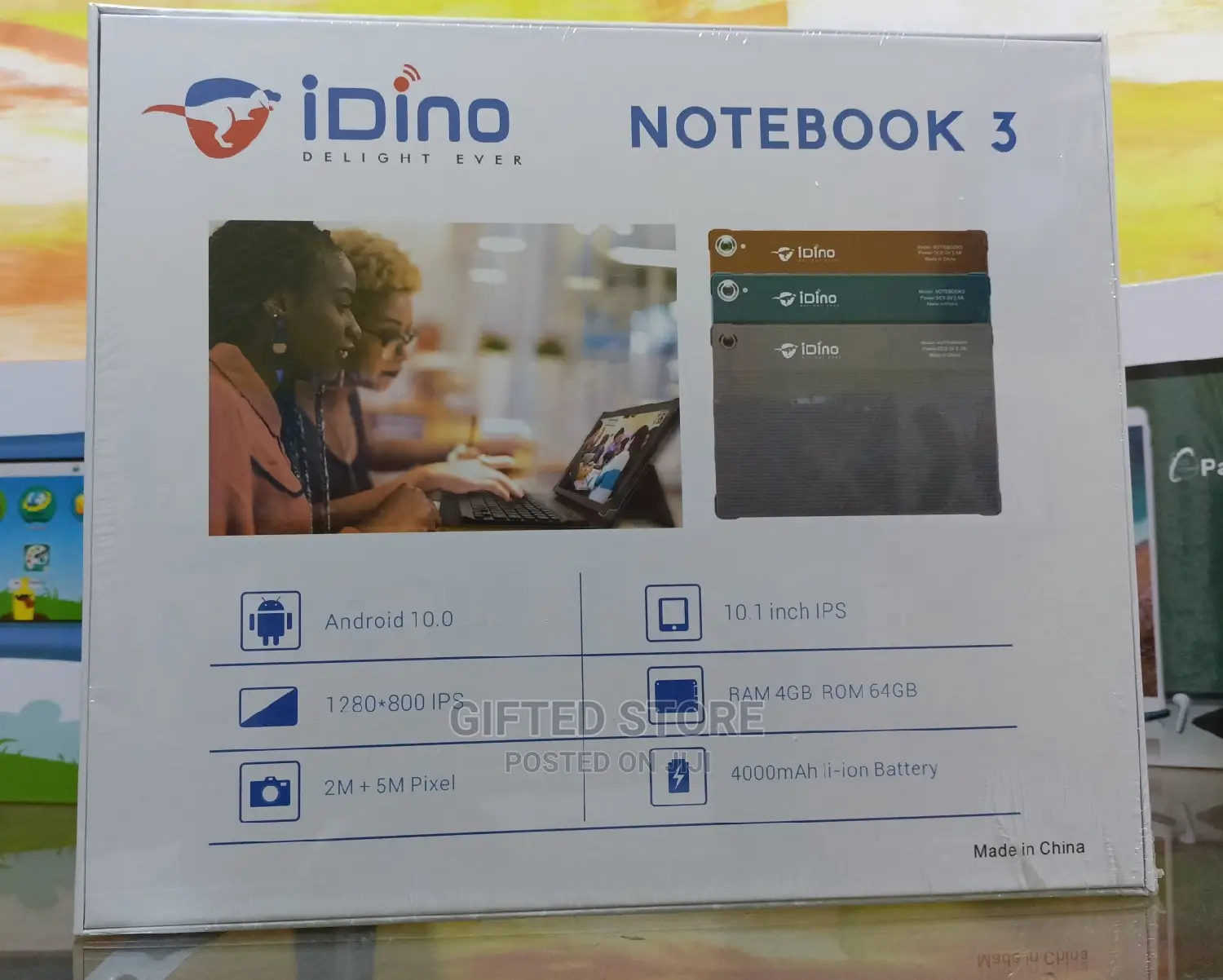 New Dino Notebook 64 GB Black