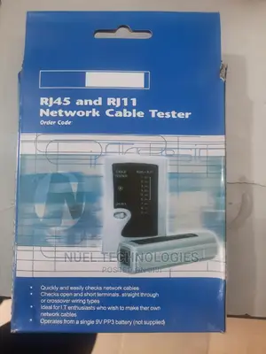 Rj45 and Rj11 Network Cable Tester