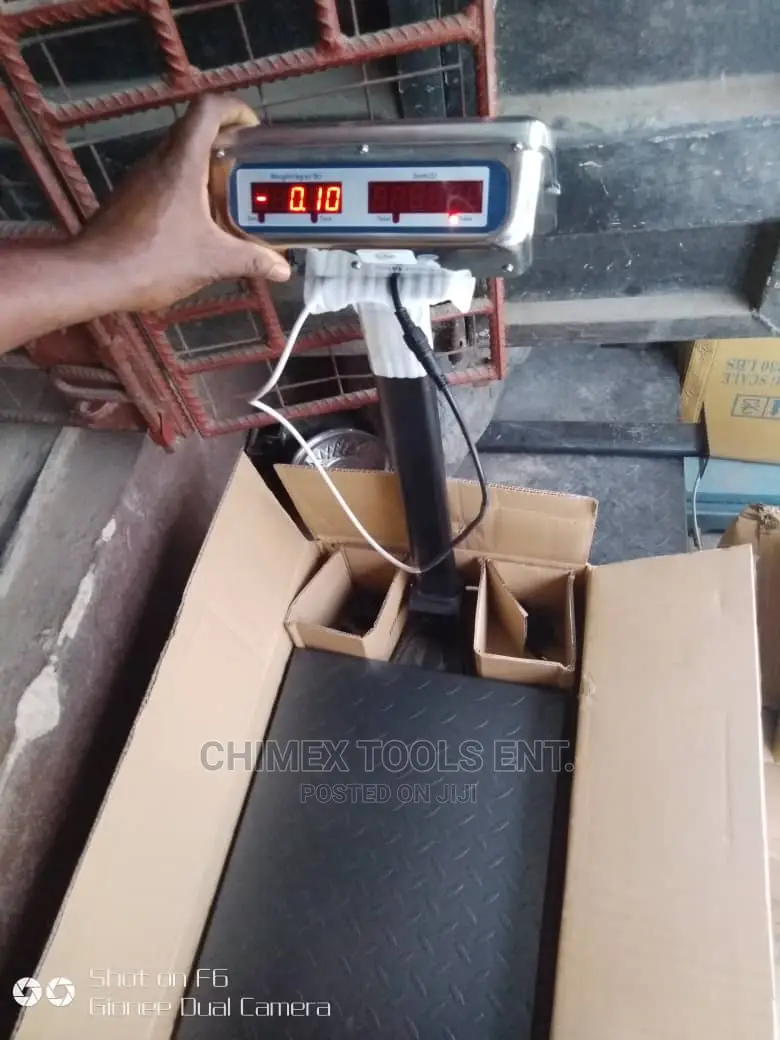 Digital Platform Scale 300kg Carmy