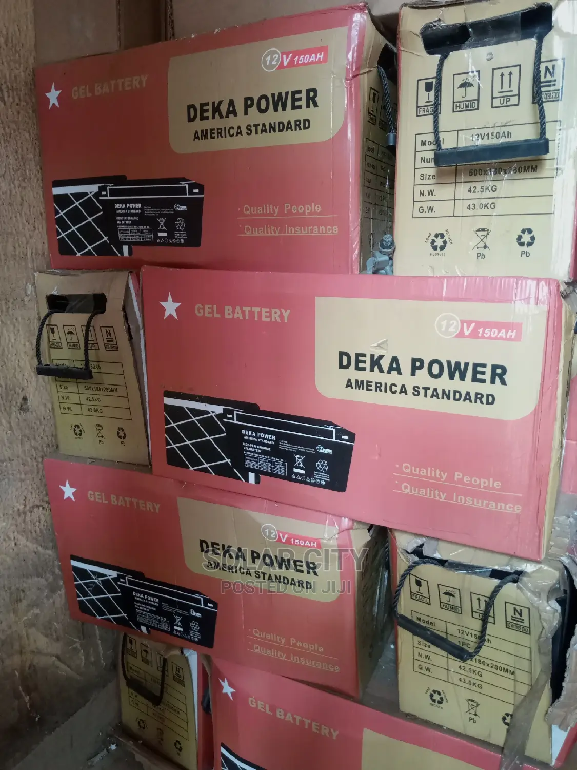 150ah 12v Deka Power Battery