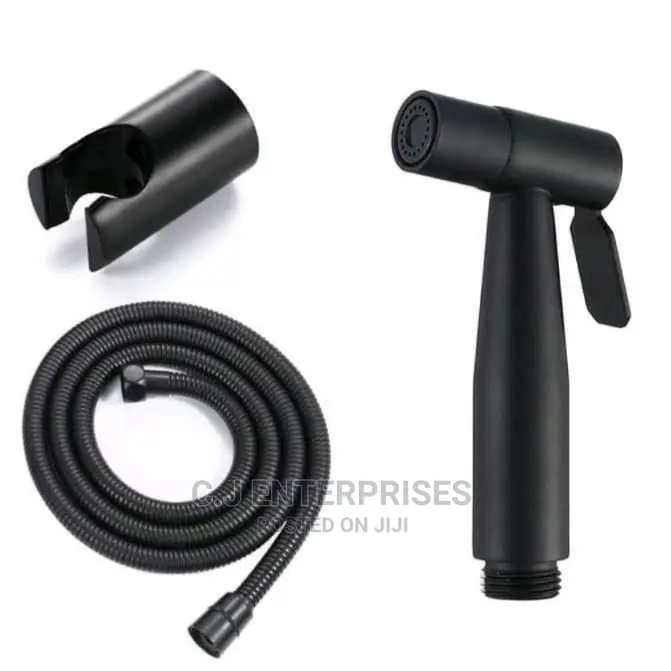 Pressing Shower Black