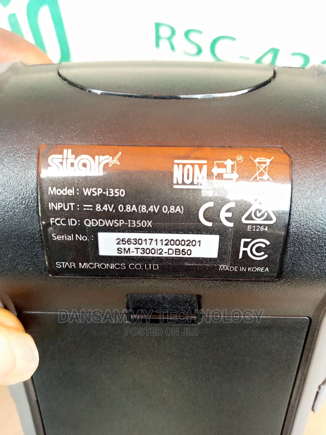 Sm-T300i Star Bluetooth Printer 80mm