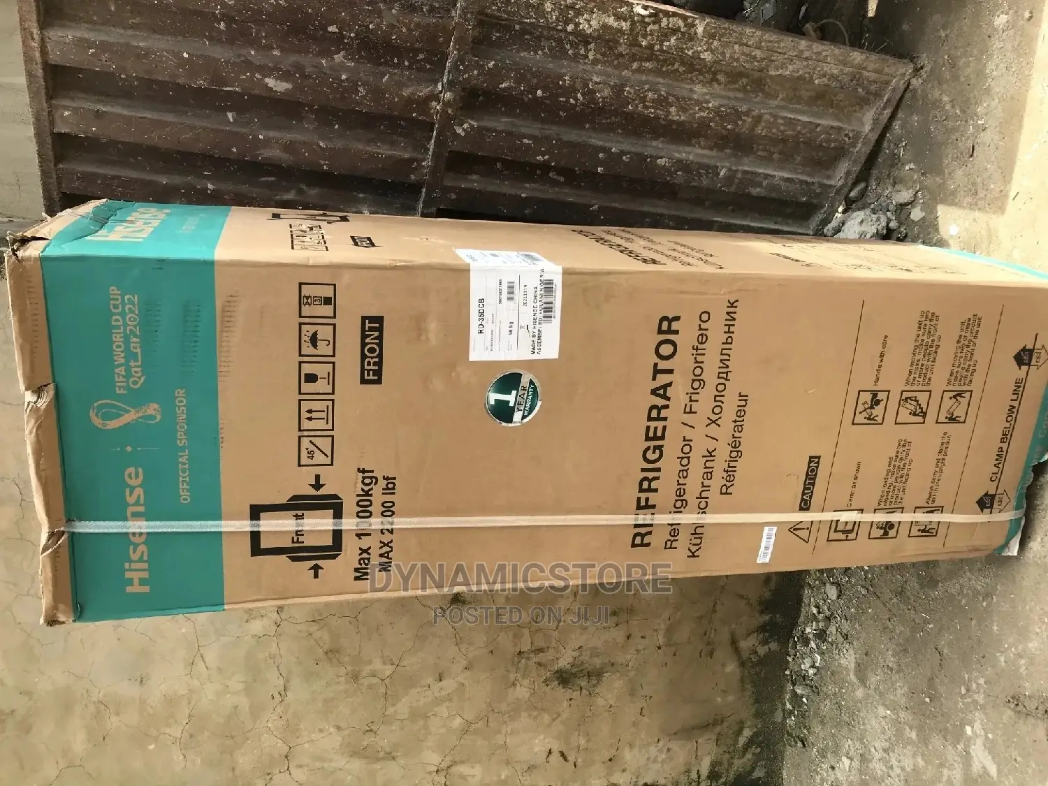 Hisense 264l Ref 35dcb-rd Refrigerator With Dispenser.