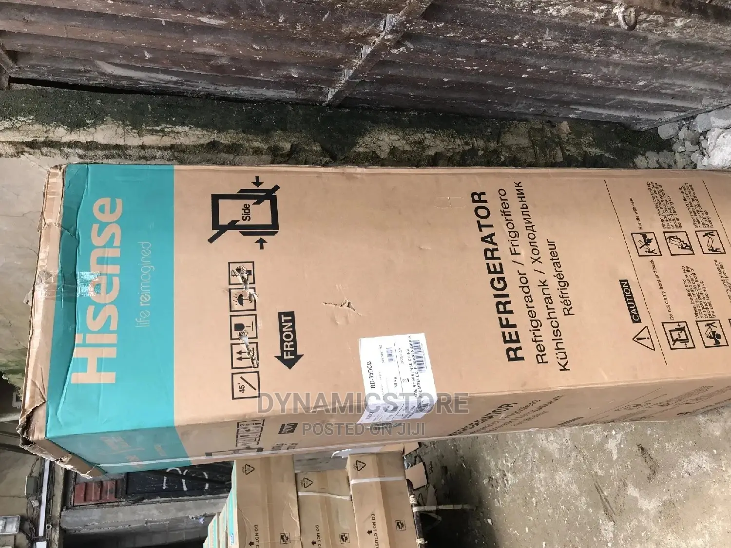 Hisense 264l Ref 35dcb-rd Refrigerator With Dispenser.