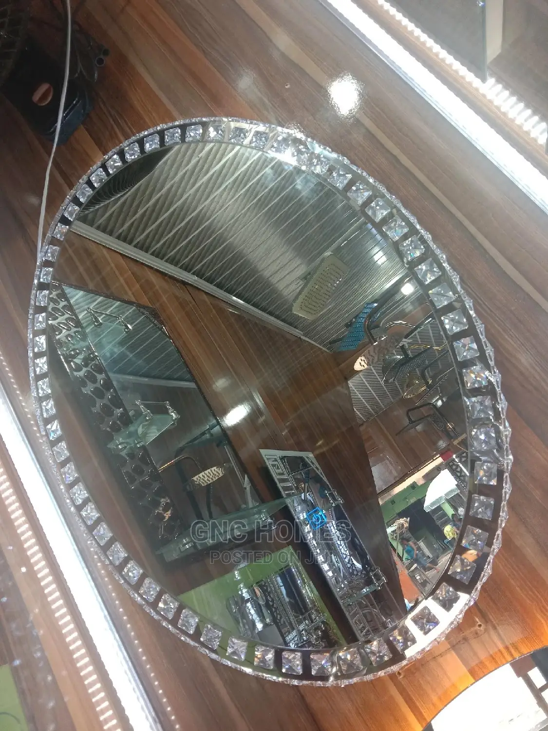 Crystal Mirror Led Mirror Extra Zooming Light