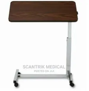 Portable Over Bed Table, for Hospital Food Tray