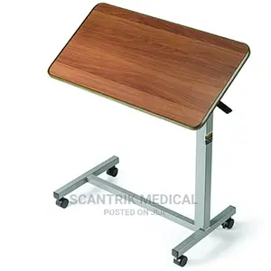 Portable Medical Over Bed Bedside Tables for Disabled