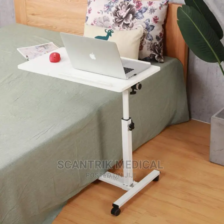 Labtop Overbed Bedside Table With Height Adjustment