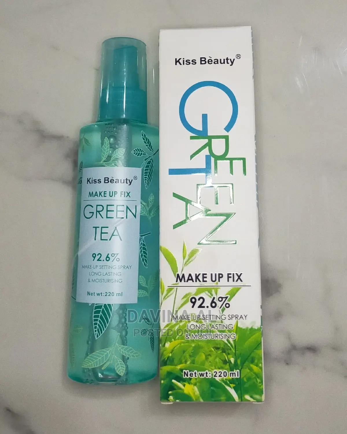 Kiss Beauty Green Tea Makeup Fix