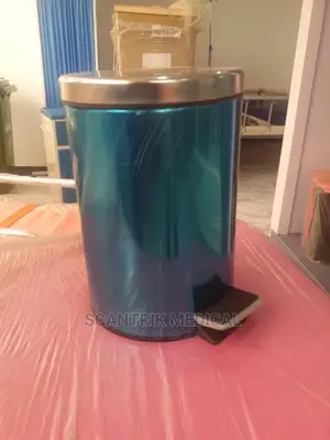 Medical Stainless Steel Trash Bin Cover Reusble Protective