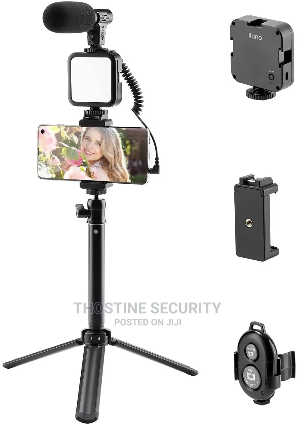 KIT-06LM Video Making Vlogging Kit With Microphone