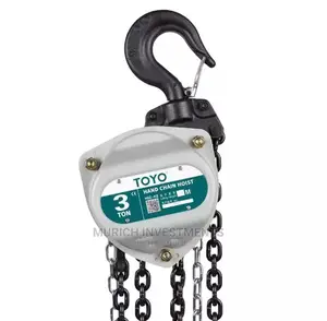 Toyo 3 Ton X 3meter Manual Lifting Hoist Chain Pulley Block
