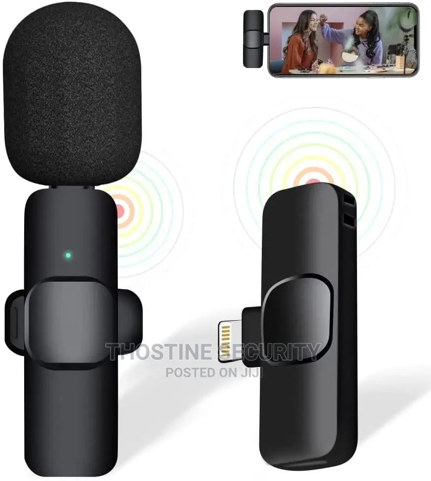 iPhone Mini Wireless Lavalier Microphone