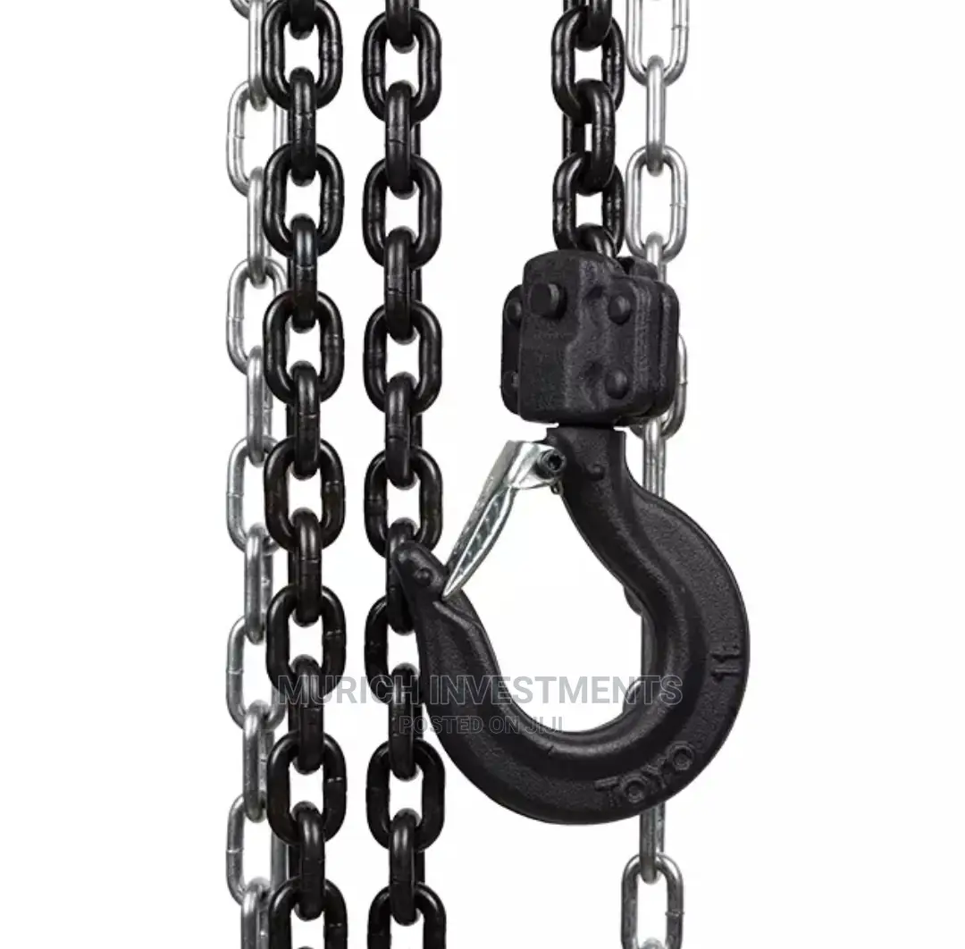 Toyo 5 Ton X 3meter Manual Lifting Hoist Chain Pulley Block