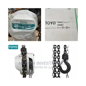 Toyo 20 Ton X 3meter Manual Lifting Hoist Chain Pulley Block