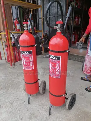 9kg C02 Fire Extinguisher Trolley