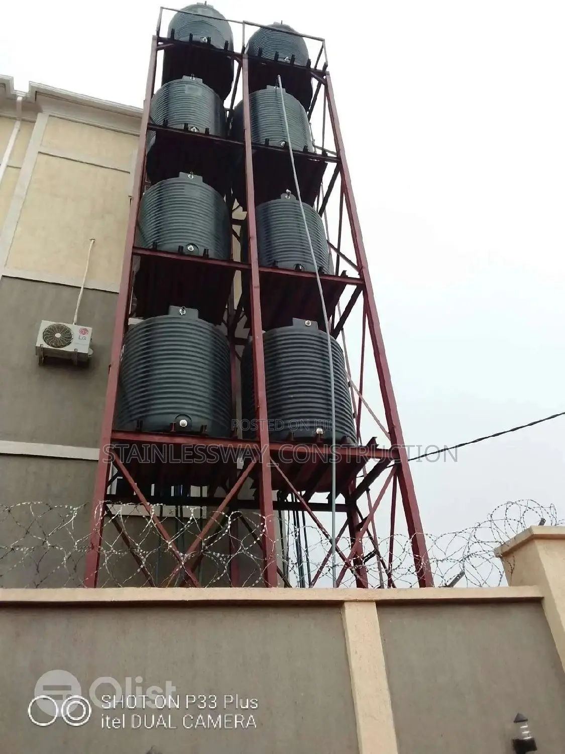 Overhead Tank (Any Type)