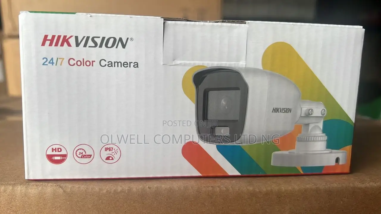 Hikvision 2mp (1080P) Colourvu AHD Outdoor Camera