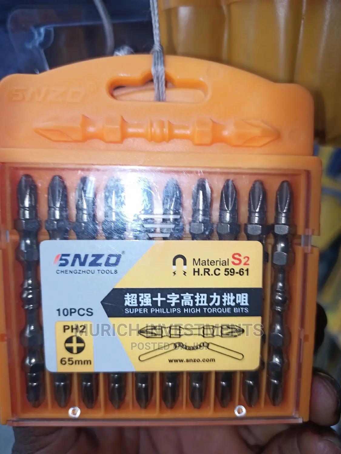 10pcs Screwdriver Bit Set