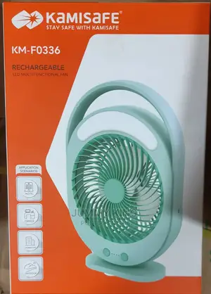 Kamisafe Rechargeable Desk Fan