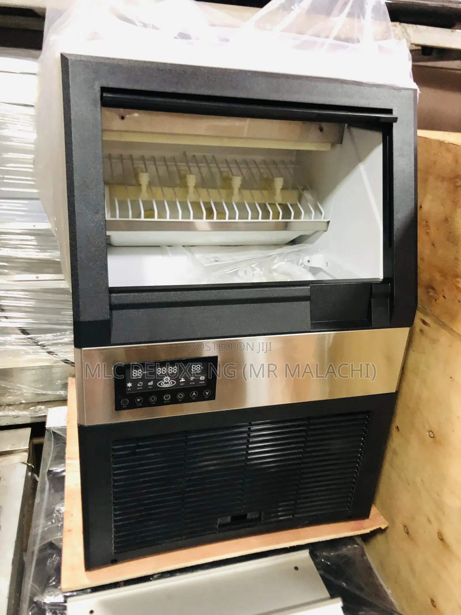 30KG Ice Maker (32 Big Size Cubes Per Drop) Ice Cube Machine