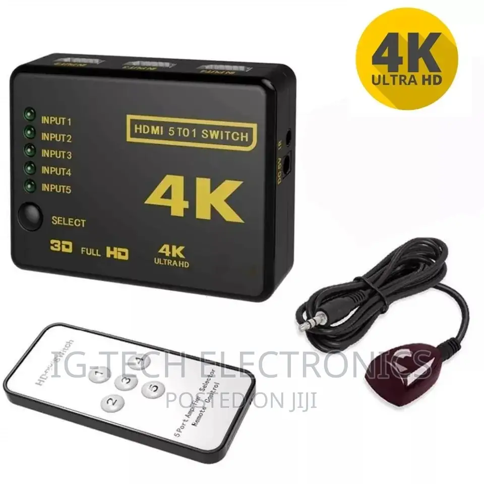 HDMI Selector 5X1, 3X1