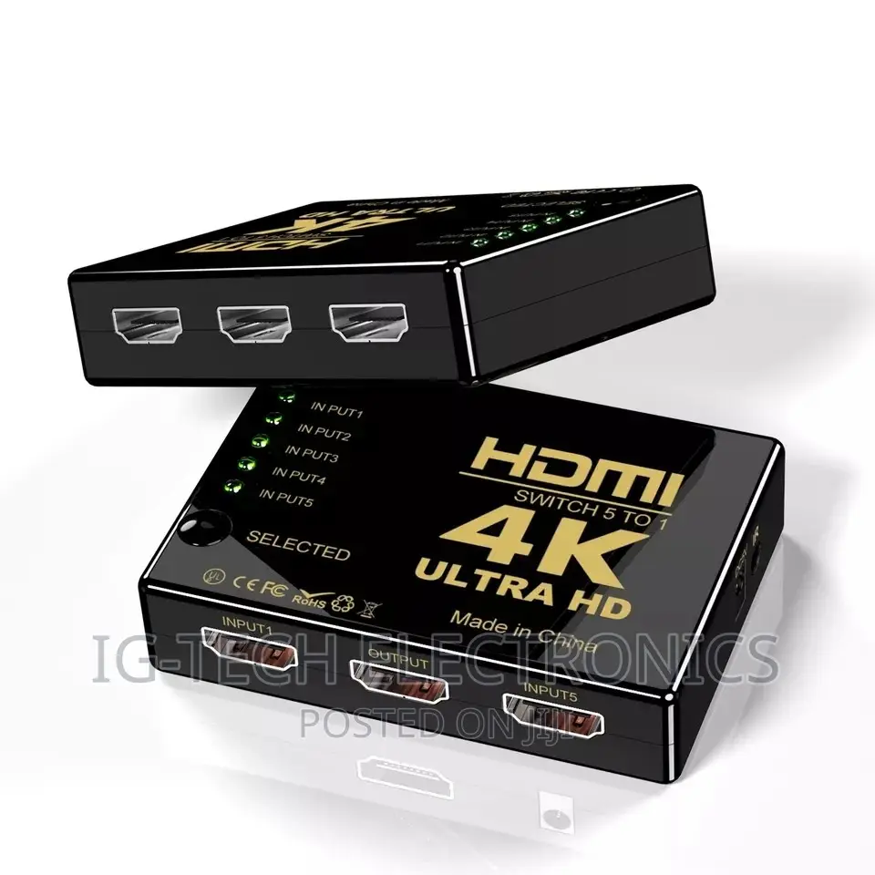 HDMI Selector 5X1, 3X1