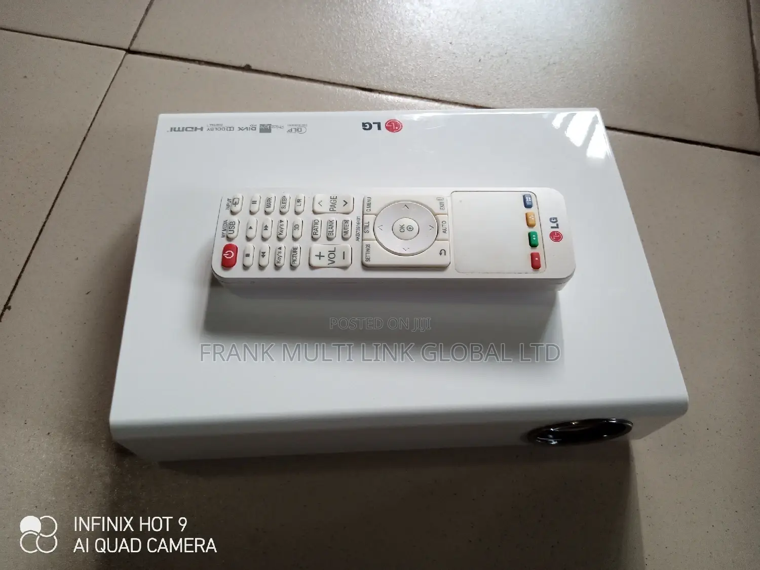 LG Pa70g Projector