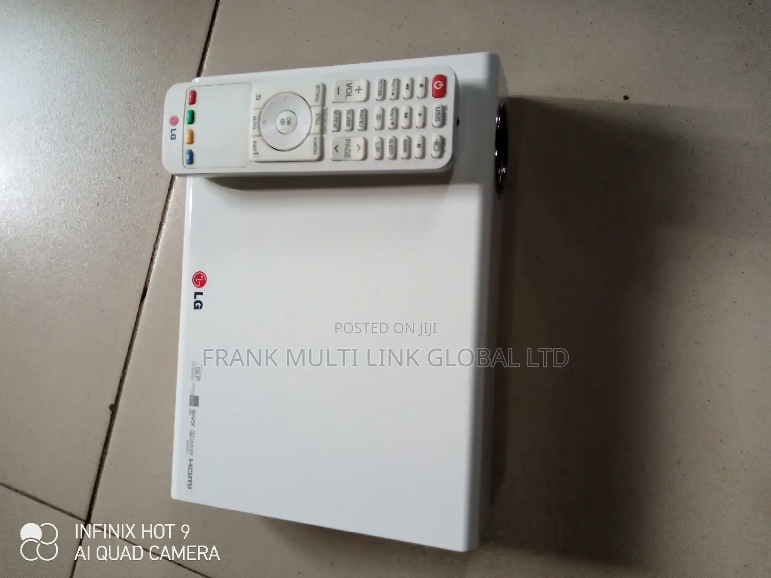 LG Pa70g Projector