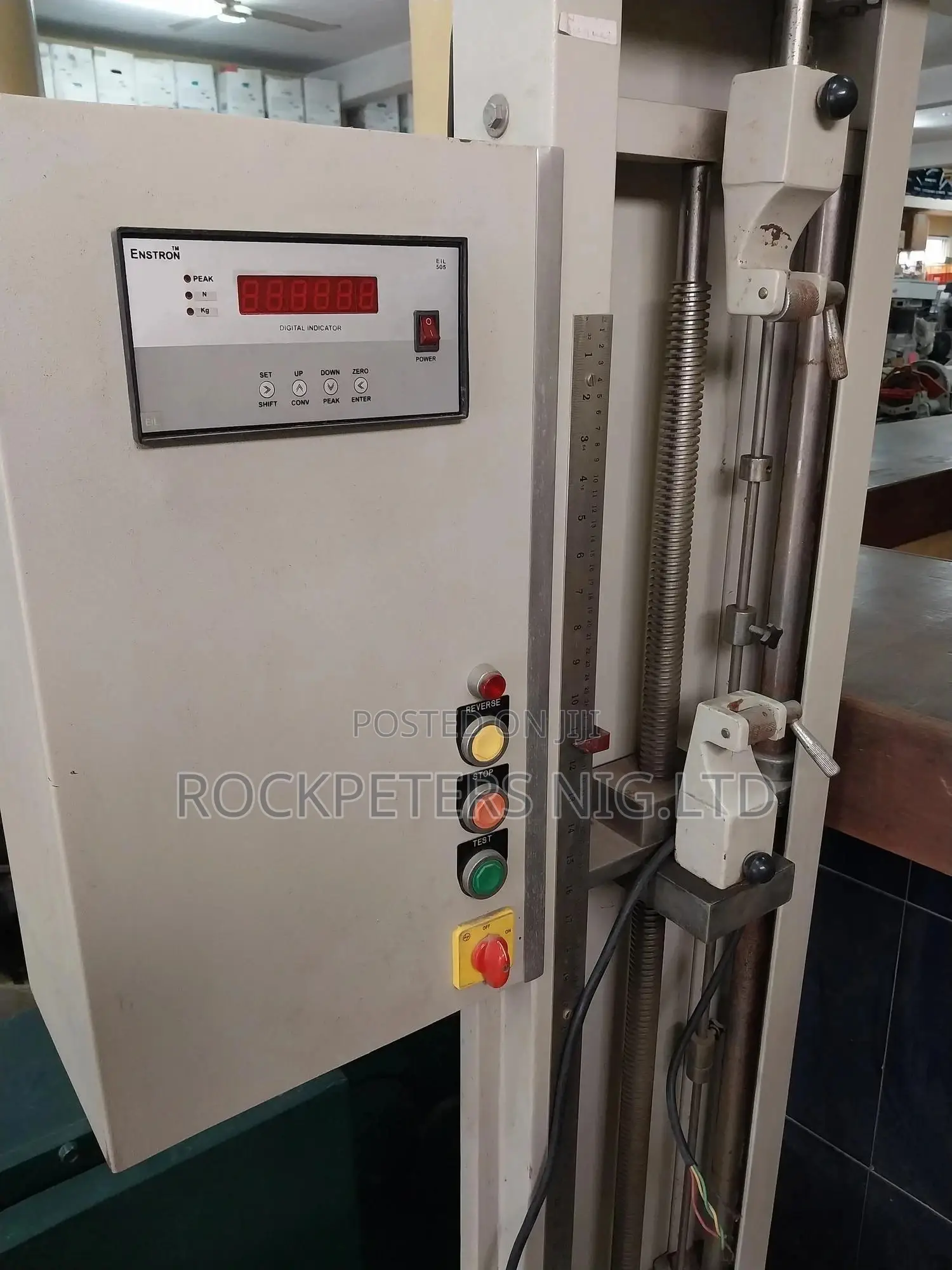 Enstron Digital Tensile Strength Testing Machine