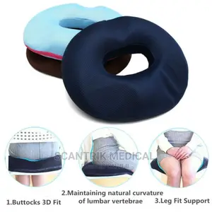 Comfort Donut Ring Chair Seat Cushion Memory Foam Lumbar