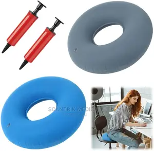 Foam Donut Cushion Pillow Round Ring Silicone Cooling Seat