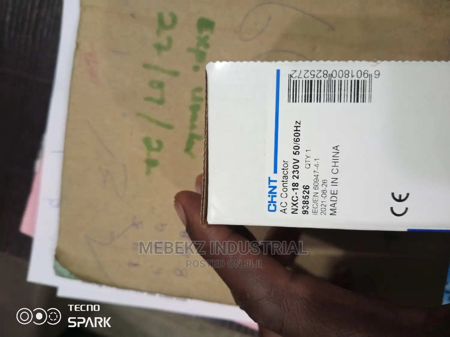 Chint AC Contactor Nxc-18 32A