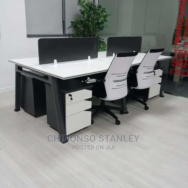 Work Station Table by 4 Unit